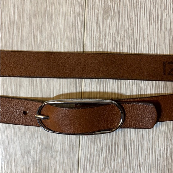 Izette Genuine Leather Brown Belt - Picture 3 of 3